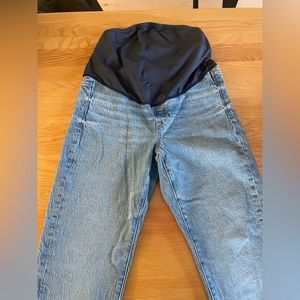 Madewell maternity Over the belly perfect vintage jeans